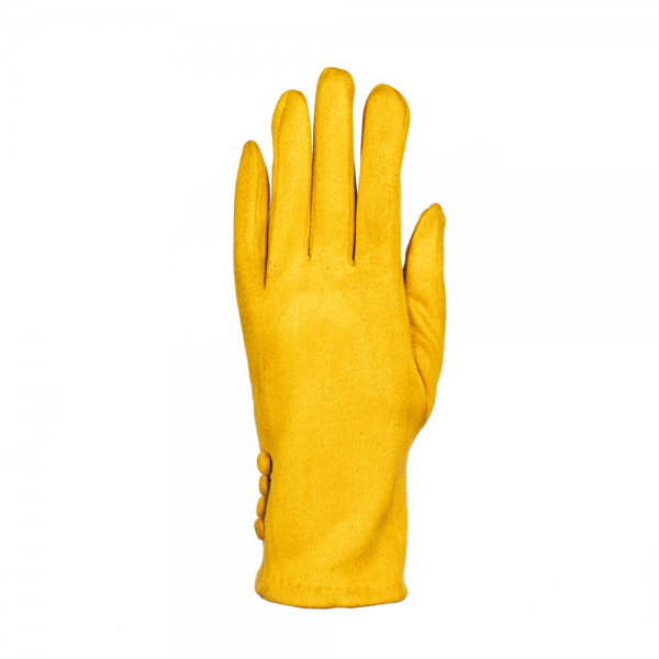 Γυναικεία γάντια Nika κίτρινο - Kalapod.gr